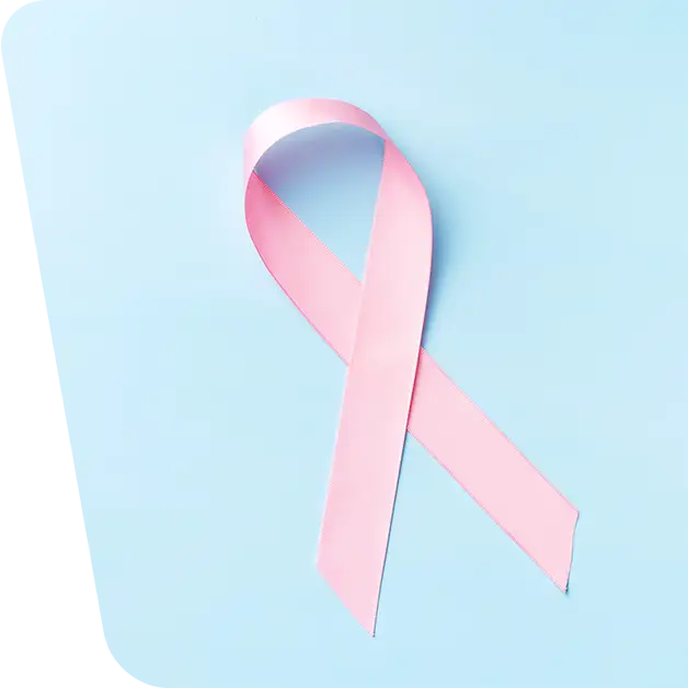 O imagine reprezentând o fundă roz, simbol al conștientizării și susținerii pentru lupta împotriva cancerului de sân.