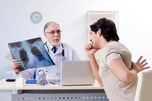 Representative image for the article “Back pain in the lung area.”