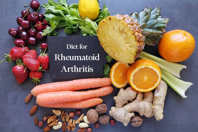 Representative image for the article Diet for rheumatoid arthritis