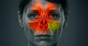 Representative image of chronic rhinosinusitis.