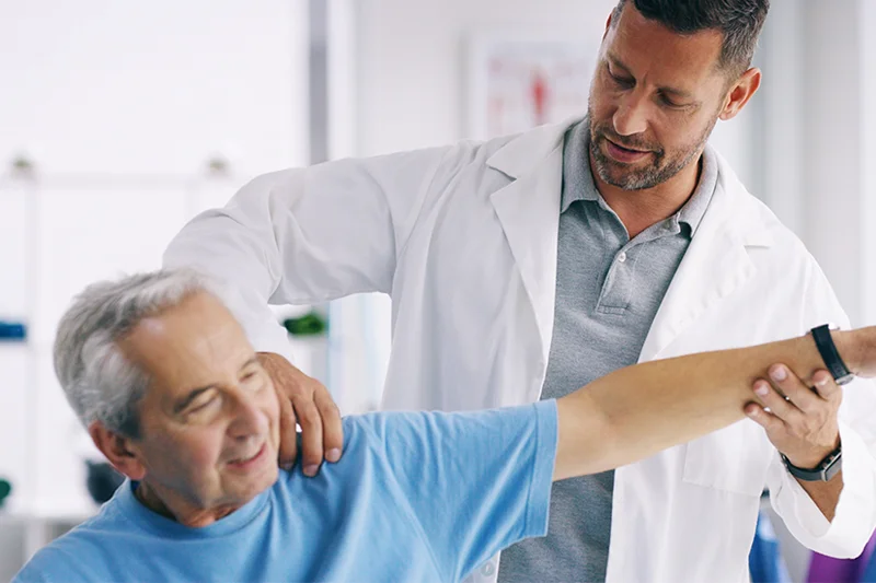 Representative image of the shoulder prosthesis