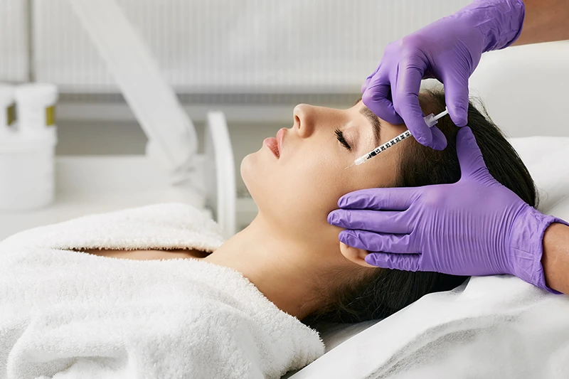 Representative photo for wrinkle treatment with hyaluronic acid